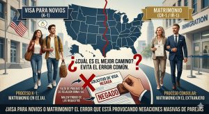 ¿Visa Para Novios o Matrimonio? El Error Que Está Provocando Negaciones Masivas de Parejas
