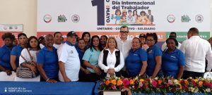 Trabajadores advierten sobre cesantía, seguridad social y derechos laborales en multitudinario acto del 1 de mayo